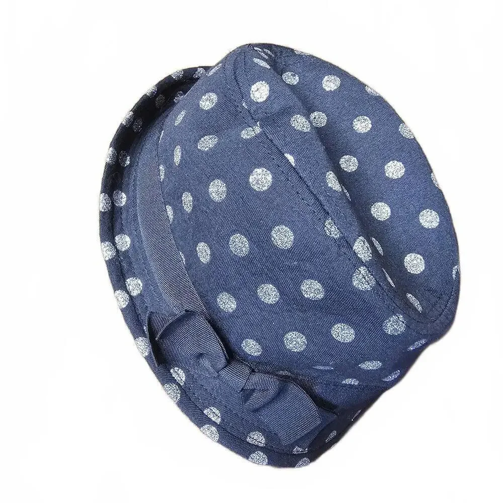 The Children's Place Kids Navy Polka Dot Hat with Bow
